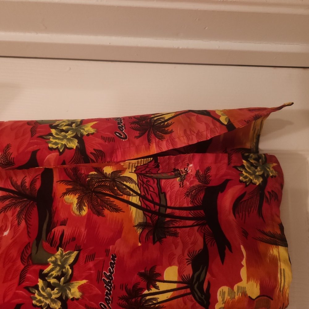 Double Decker 2XL Button Up Shortsleeve Caribbean Shirt NWOT - Picture 8 of 8